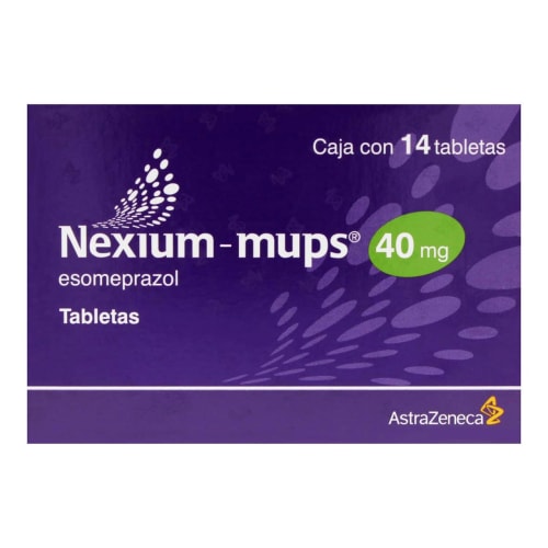 NEXIUM-MUPS 40 MG 14 TAB