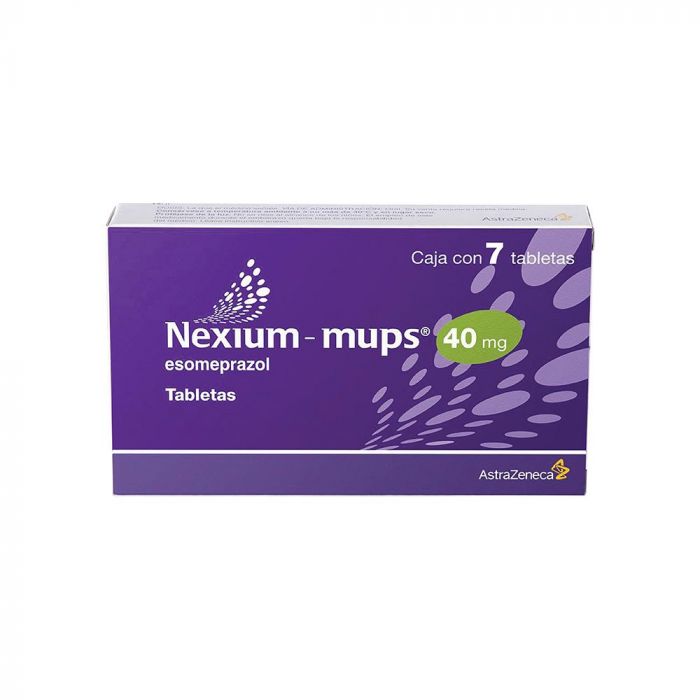 NEXIUM-MUPS 40 MG 7 TAB