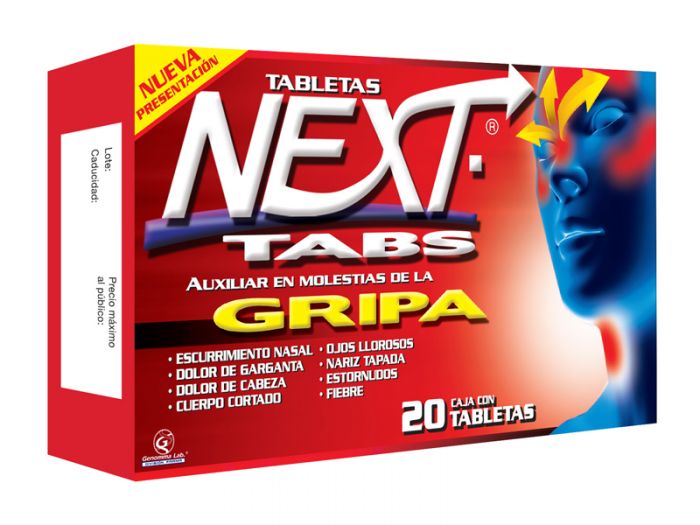 NEXT-TABS 500/25/5/4MG TAB 20