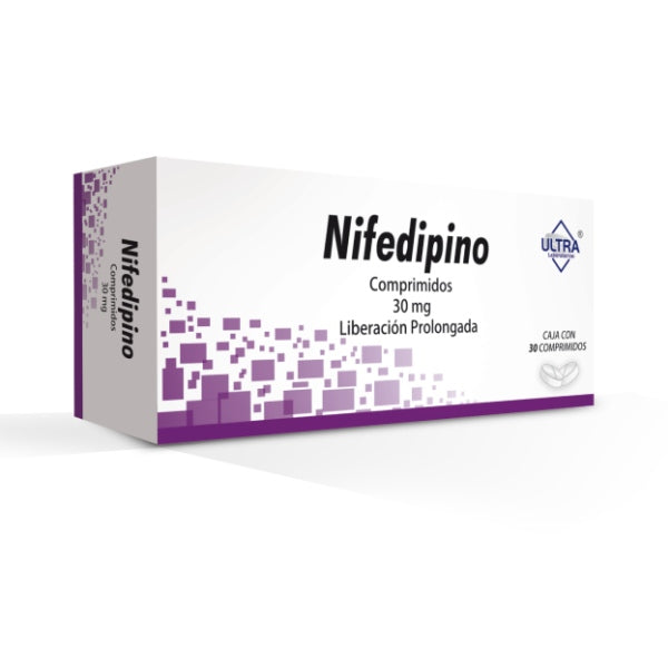 NIFEDIPINO 30 TAB 30MG ULTRA