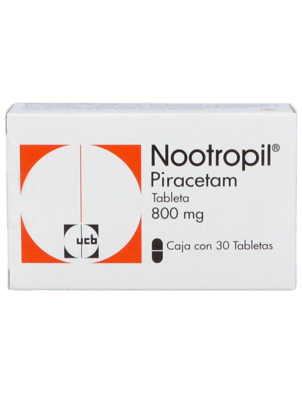 NOOTROPIL 800 MG 30 TAB