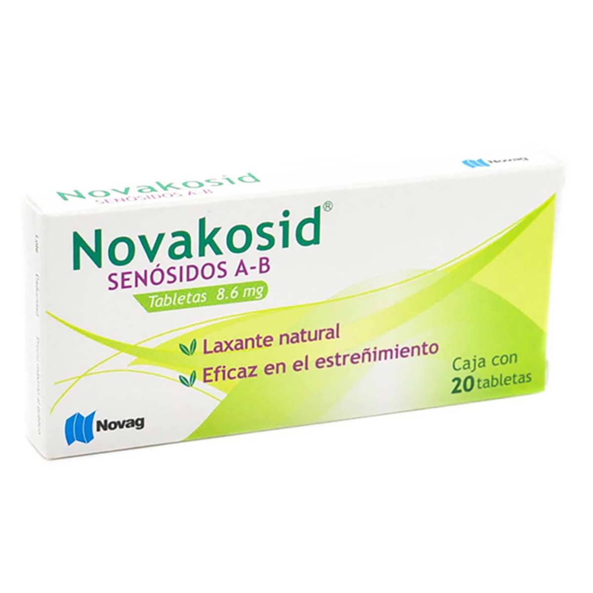 NOVAKOSID 20 TAB 8.6 MG