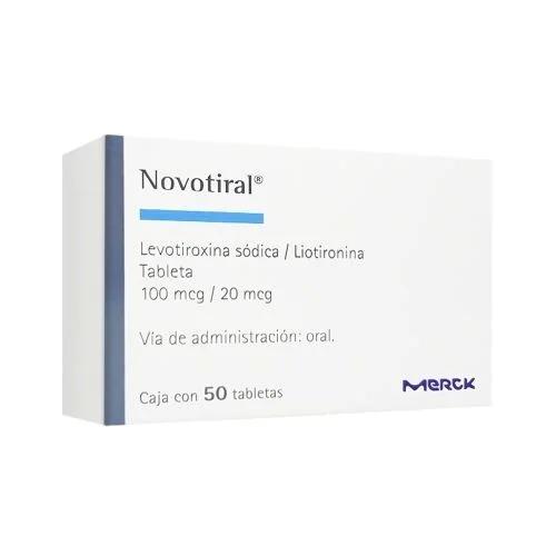 NOVOTIRAL 20/100MCG 50 TAB