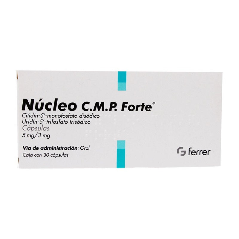 NUCLEO CMP FORTE5/3MG 30 CAPS