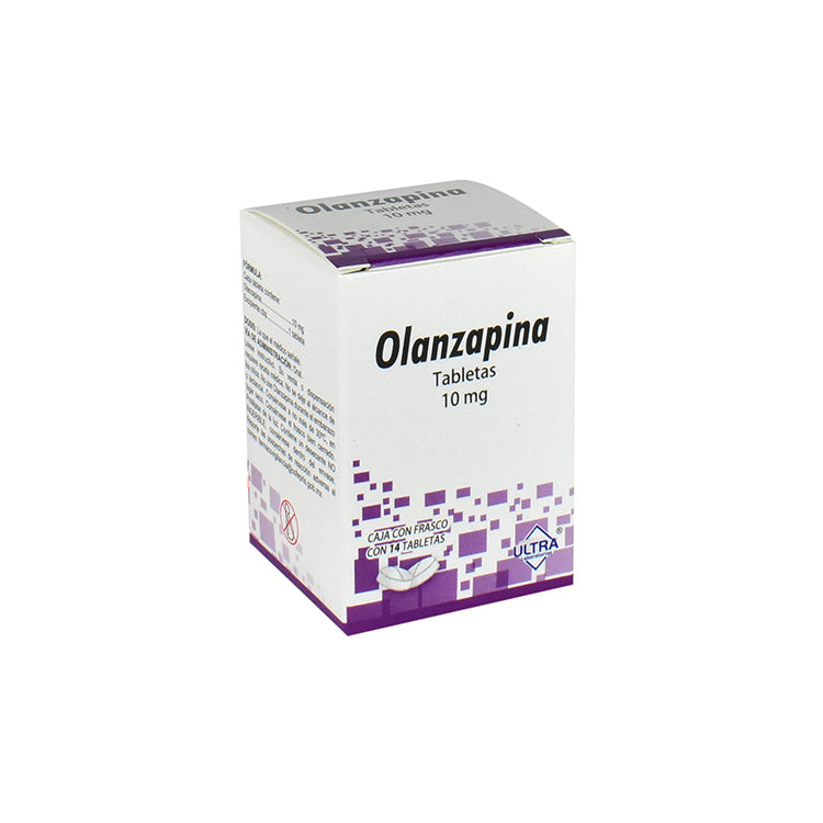 OLANZAPINA 14 TAB 10MG ULTRA