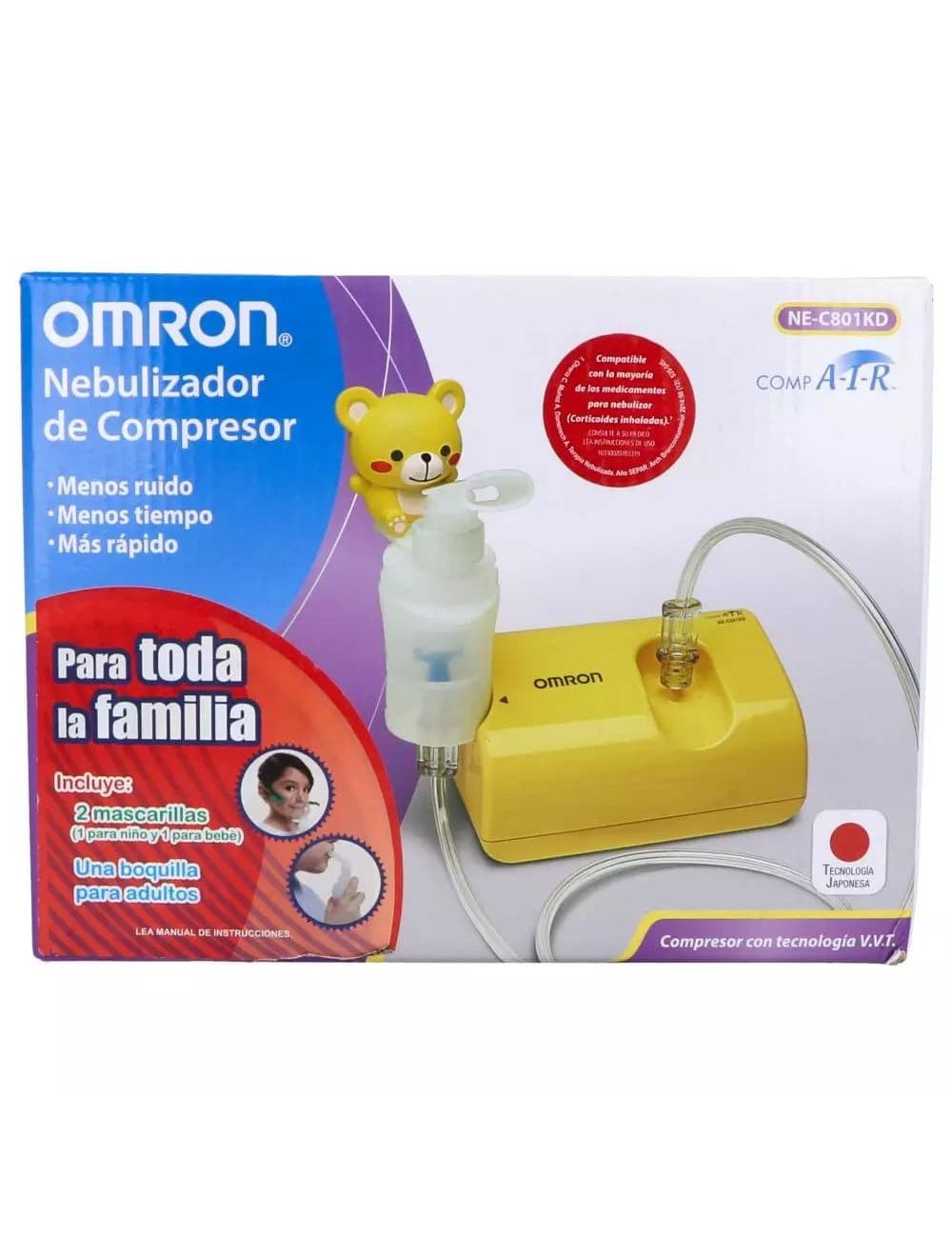 NEBULIZADOR COMP OMRON NINOS C801KD