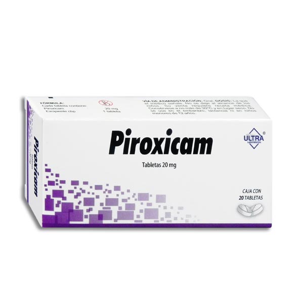 PIROXICAM 20 TAB 20MG ULTRA