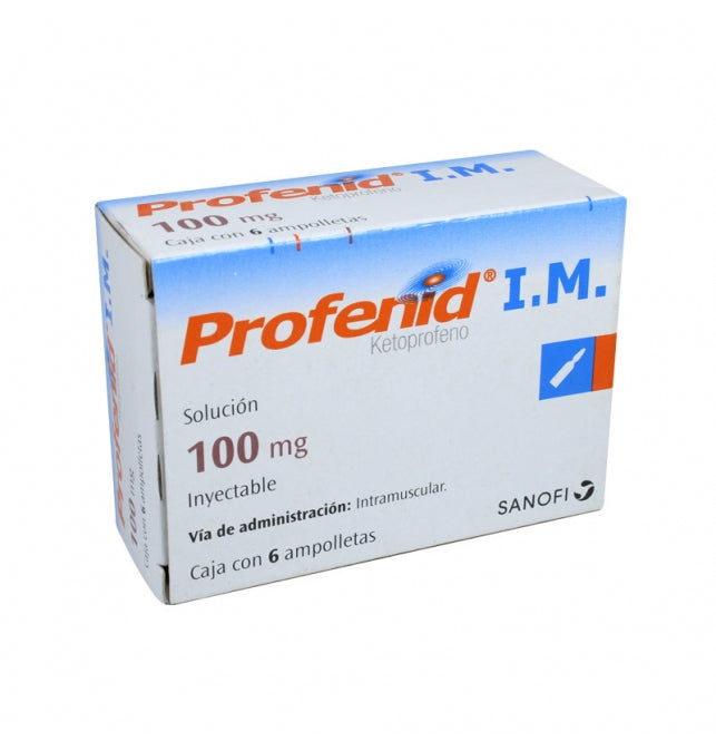 PROFENID IM 100MG SOL INY 6X2ML AMP