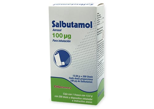 SALBUTAMOL SUSP AEROSOL 100U 200 DOSIS FARMACEUTICA