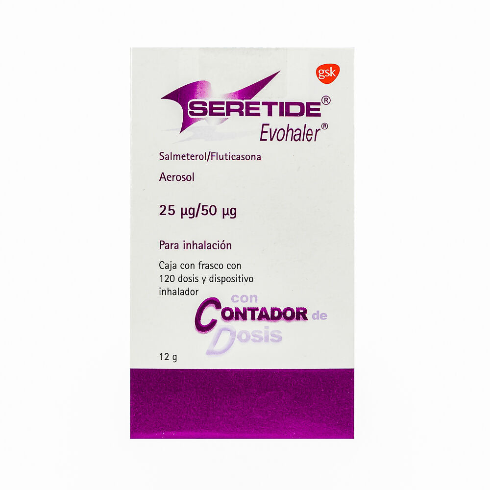 SERETIDE EVOCD 25/50MC 120DOSIS