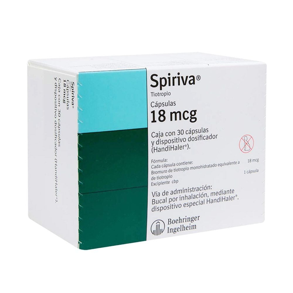 SPIRIVA 18 MCG 30CAPS +DISP DOSIF