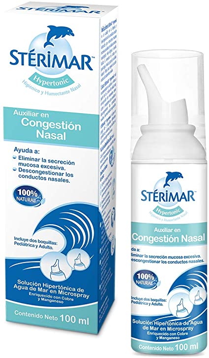 STERIMAR HYPERTONIC NASALSPY100ML