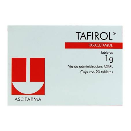 TAFIROL 1G 20 TAB