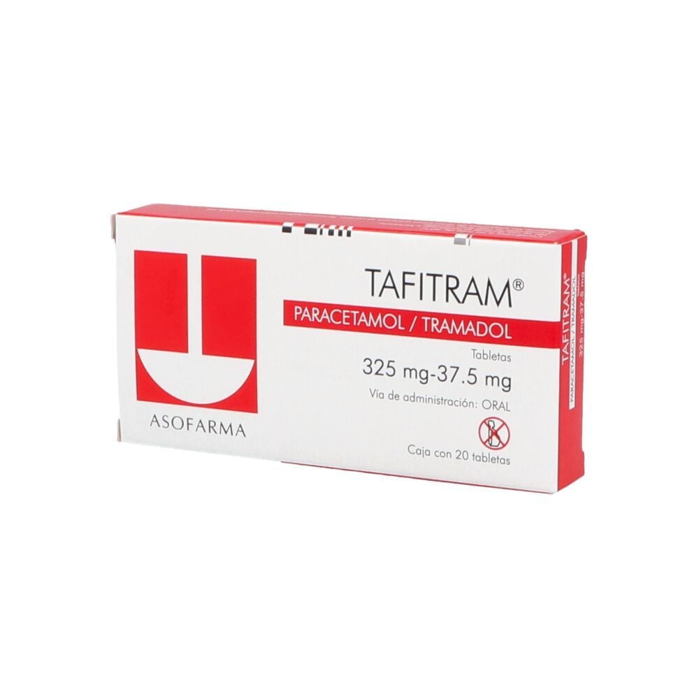 TAFITRAM 325/37.5 MG 20 CPR