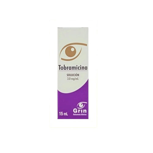 TOBRAMICINA 1 SOL OFT 3 MG/15 ML (GRIN)