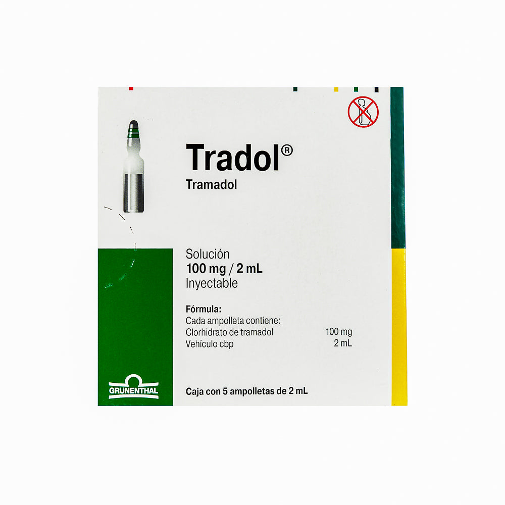 TRADOL 100 MG AMP 5X2 ML