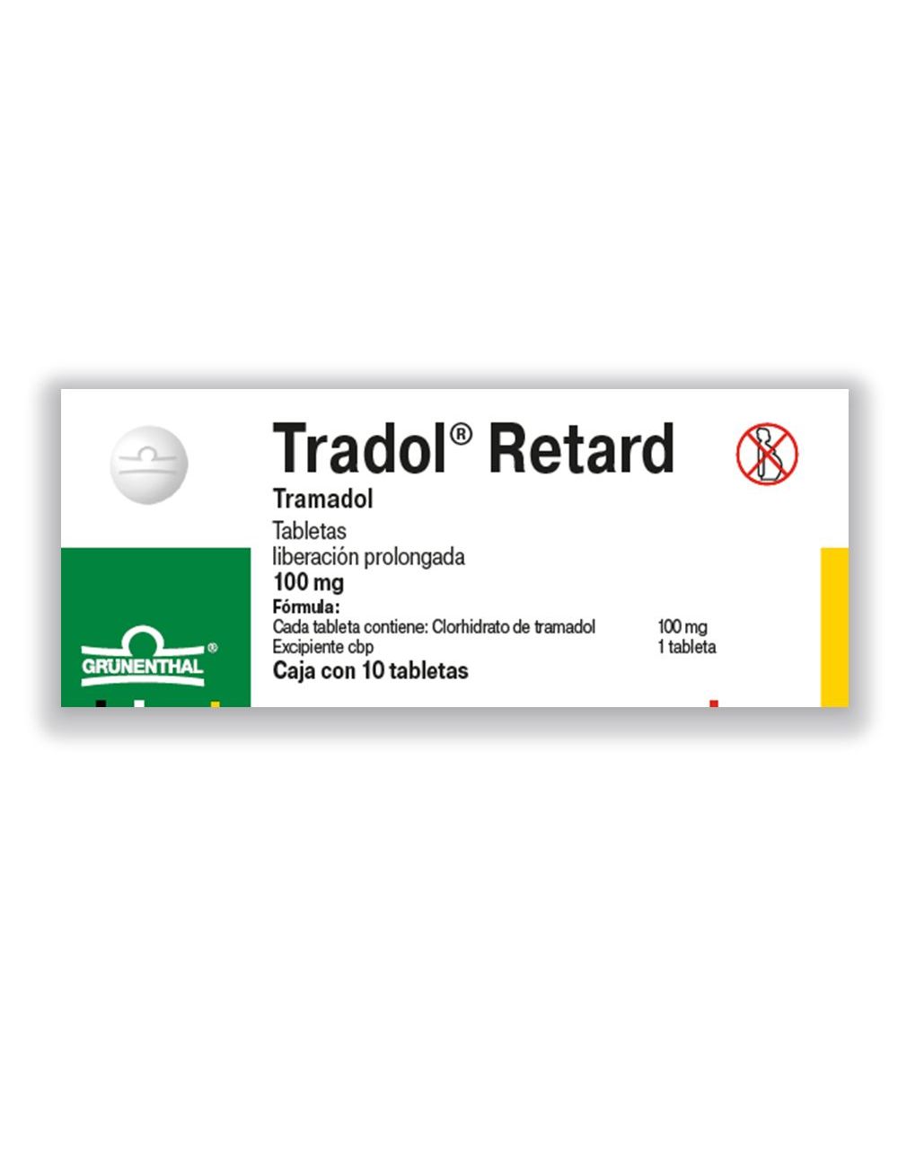 TRADOL-RETARD 100 MG 10 TAB
