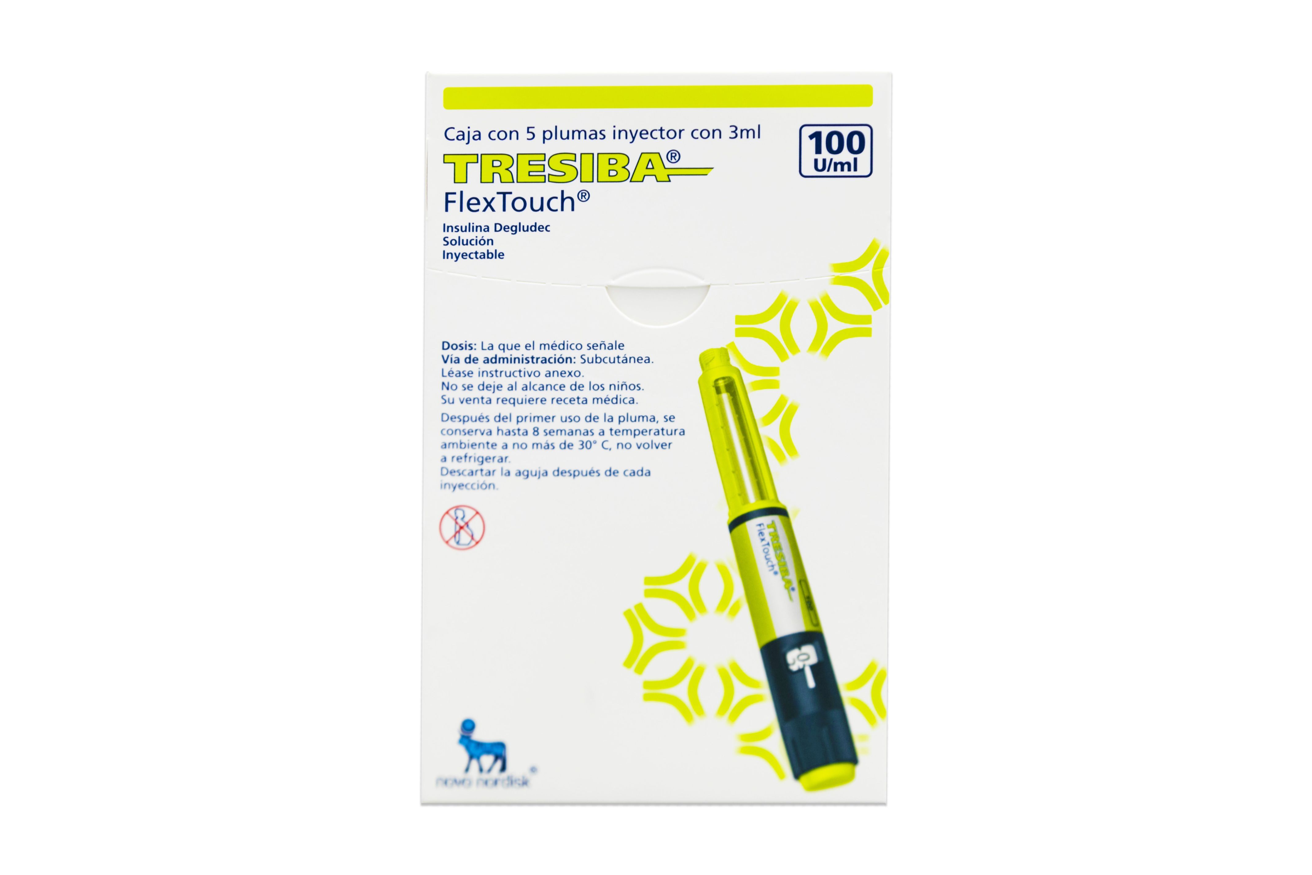 TRESIBA FLEX-TOU PLUM 5X3M100U/M