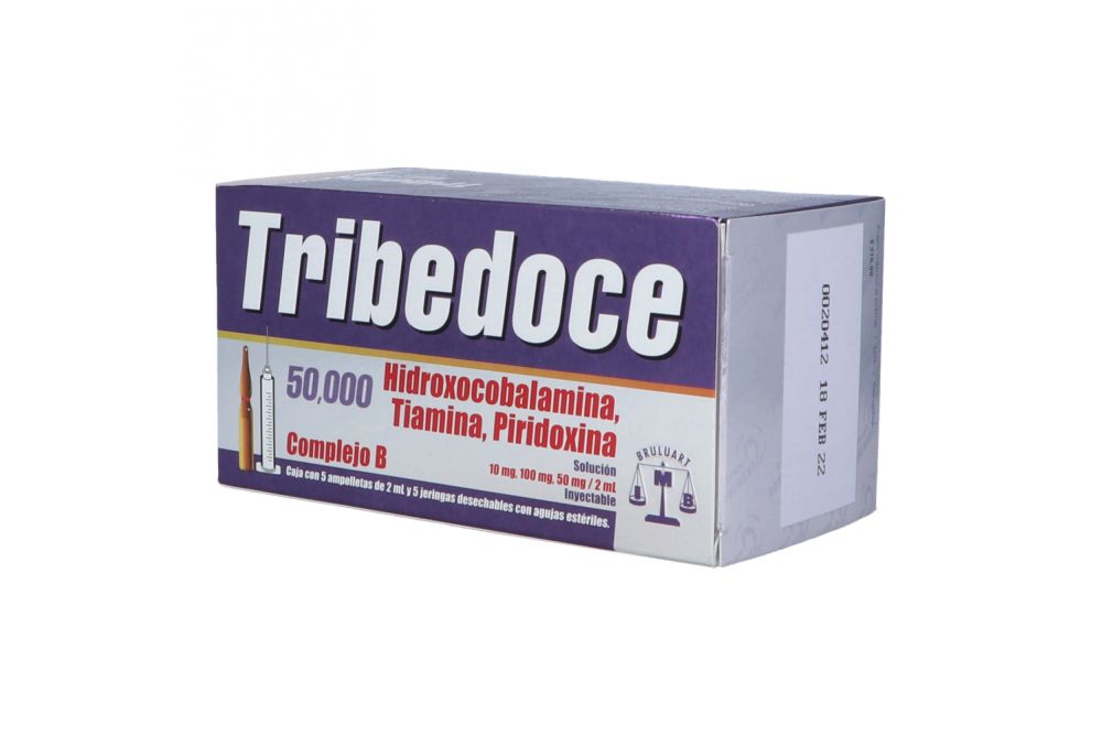 TRIBEDOCE 50,000 5 AMP 100/50/1 MG