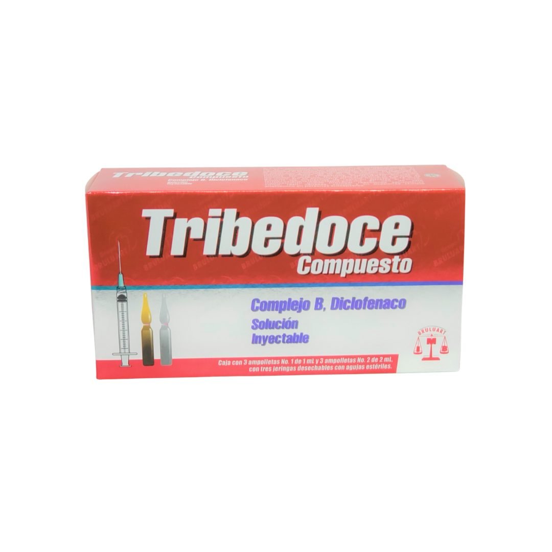 TRIBEDOCE COMPUEST 3 AMP 100/100/5/75 MG