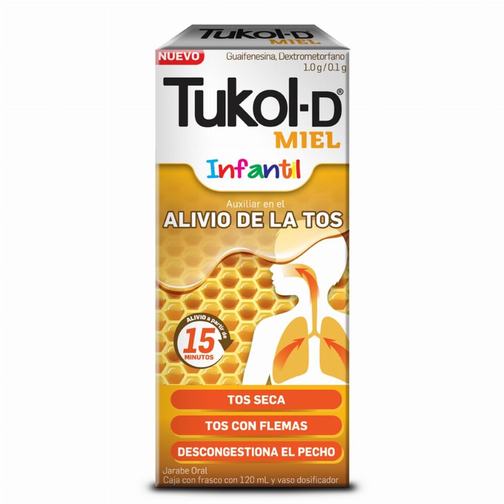 TUKOL-D INFANTIL MIEL JBE 120 ML