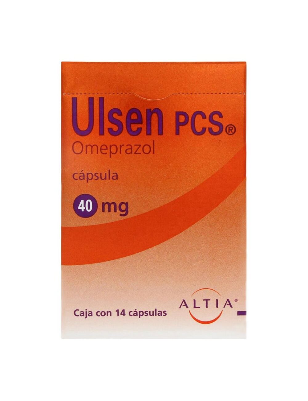 ULSEN-PCS 40 MG 14 CAPS