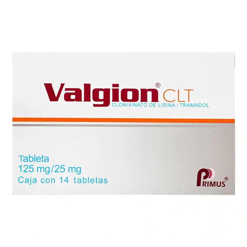 VALGION CLT 125/25 MG 14 TAB