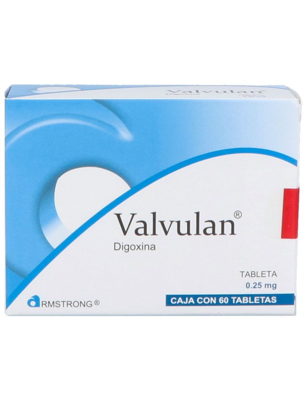 VALVULAN 0.25MG 60 TAB
