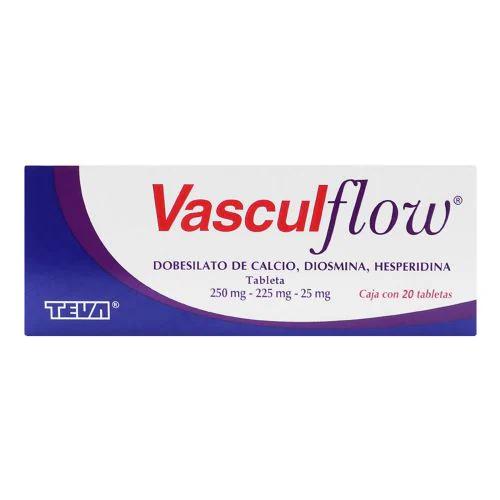 VASCUL-FLOW 250/225/25MG 20 TAB