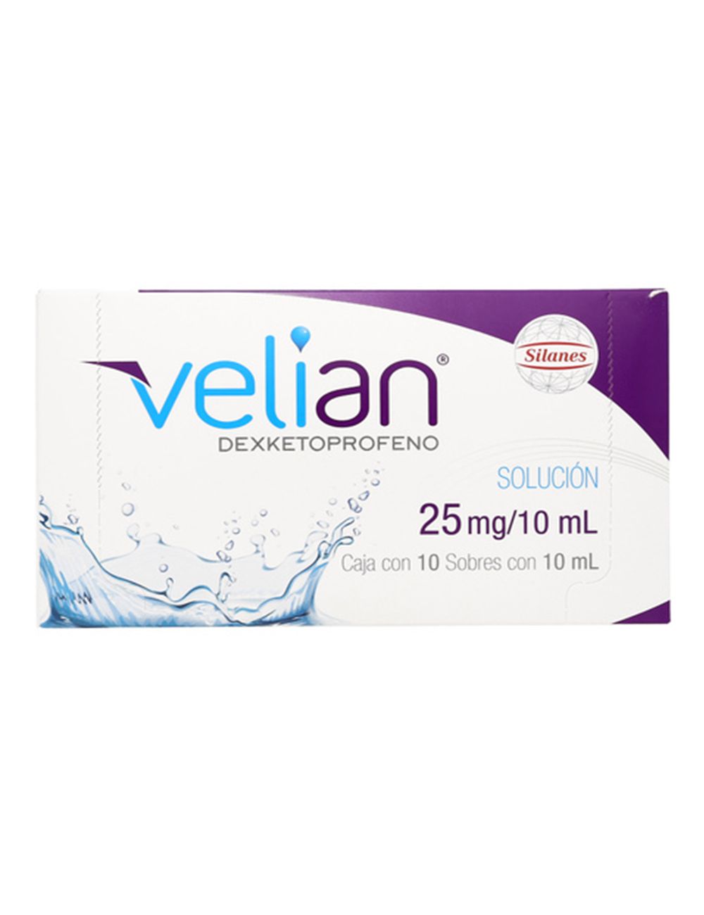 VELIAN 25 MG SOL SB 10X10ML