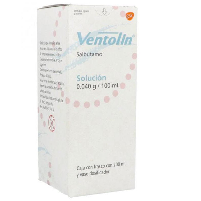 VENTOLIN 0.04G SOL 200ML
