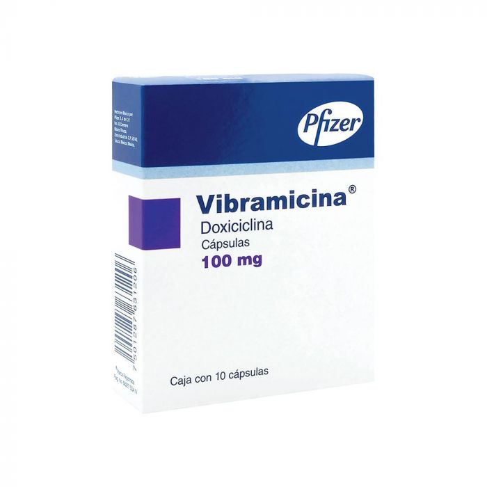 VIBRAMICINA 100 MG 10 CAPS