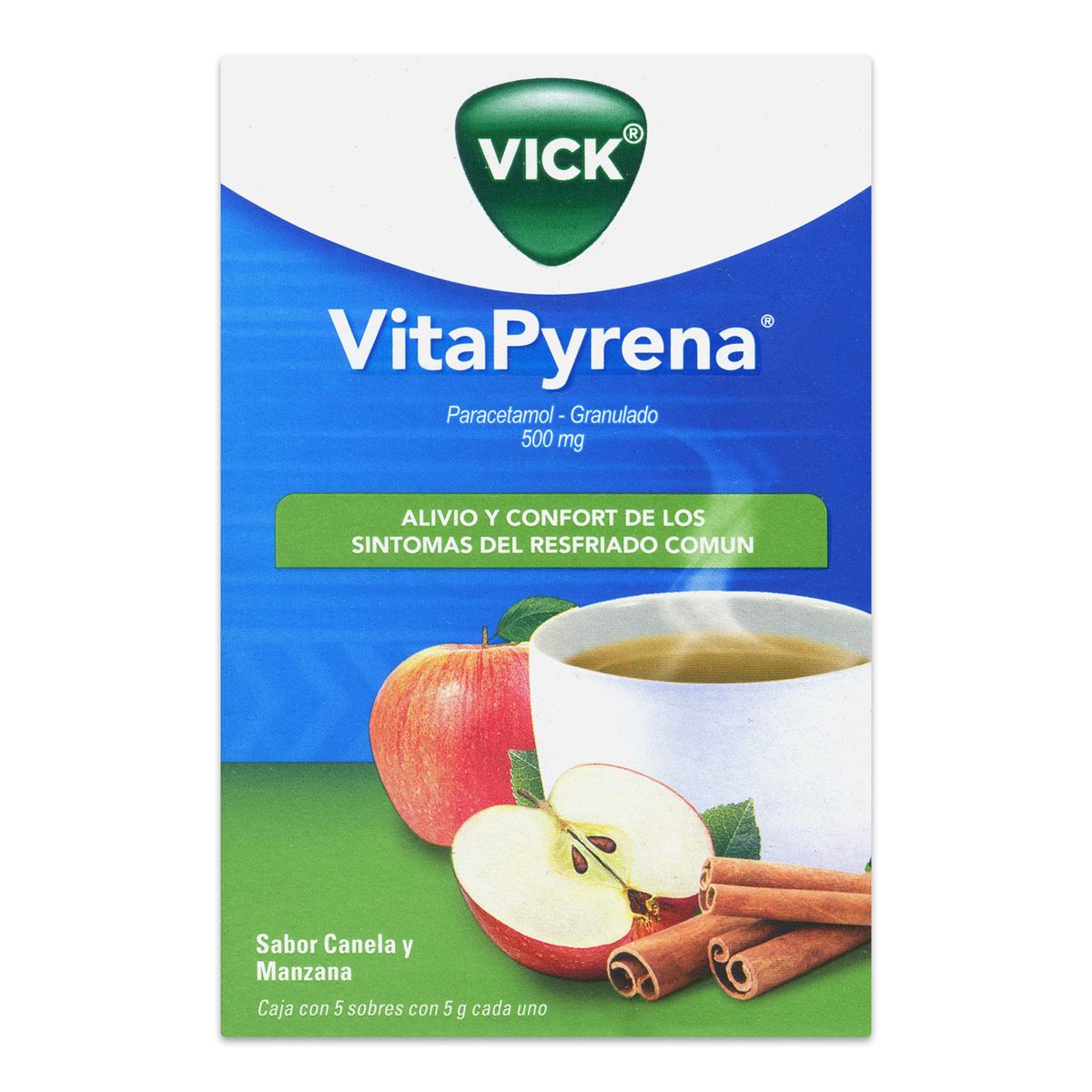 VICK VITAPYRENA 500MG MZA/CANEL SB5