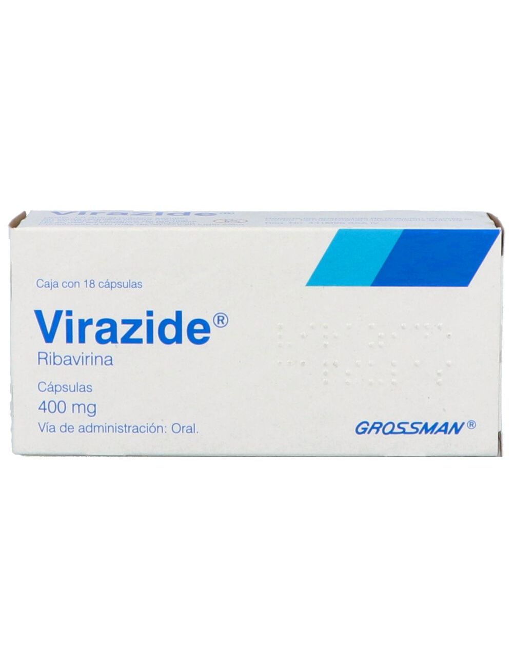 VIRAZIDE 400 MG 18 CAPS