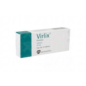 VIRLIX 10 MG 10 TAB