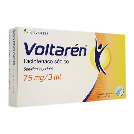 VOLTAREN 75 MG SOL INY 5X3ML