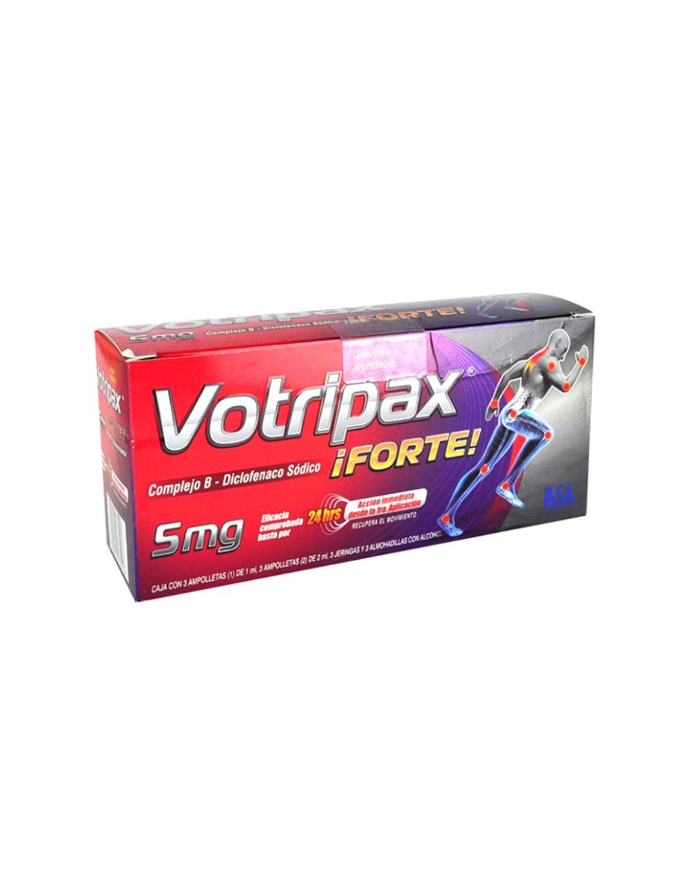 VOTRIPAX L 5MG C/6AMP Y 3JGA SI NVO