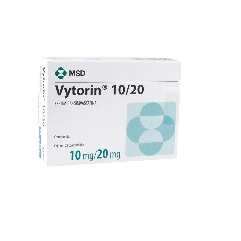 VYTORIN 10/20 MG 28 CPR