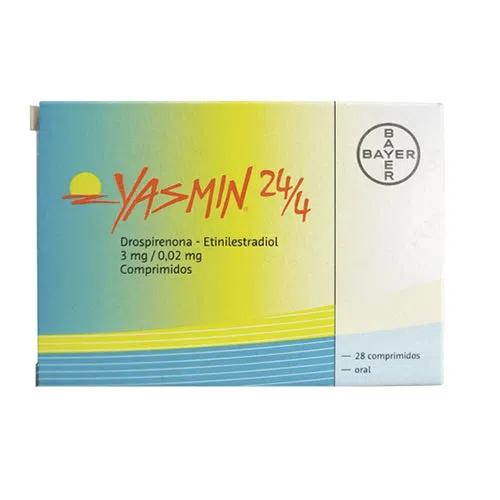 YASMIN 24/4 3/0.02MG 28 CPR
