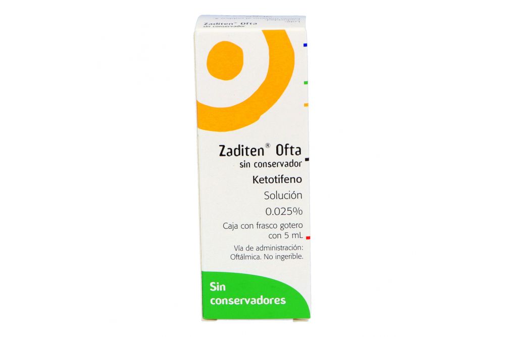 ZADITEN OFTA SOL 0.025% GTS 5ML