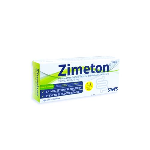 ZIMETON 20 TAB 130/50/40 MG