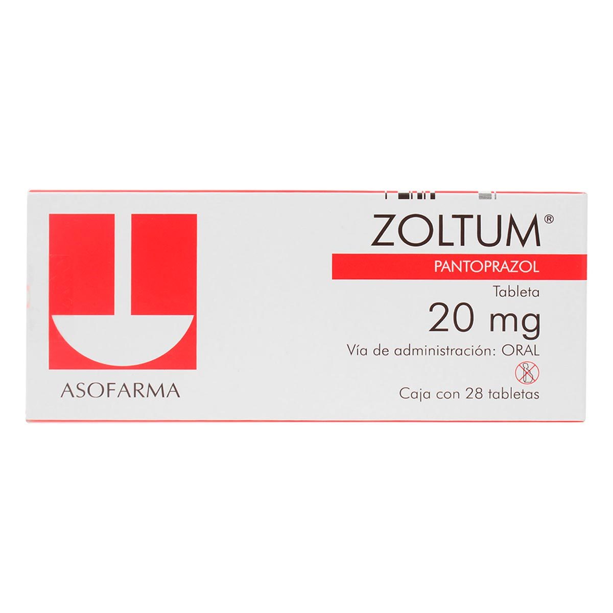 ZOLTUM 20 MG 28 CPR