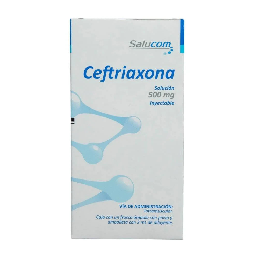 SM CEFTRIAXONA 500MG D/2ML SIIM STD