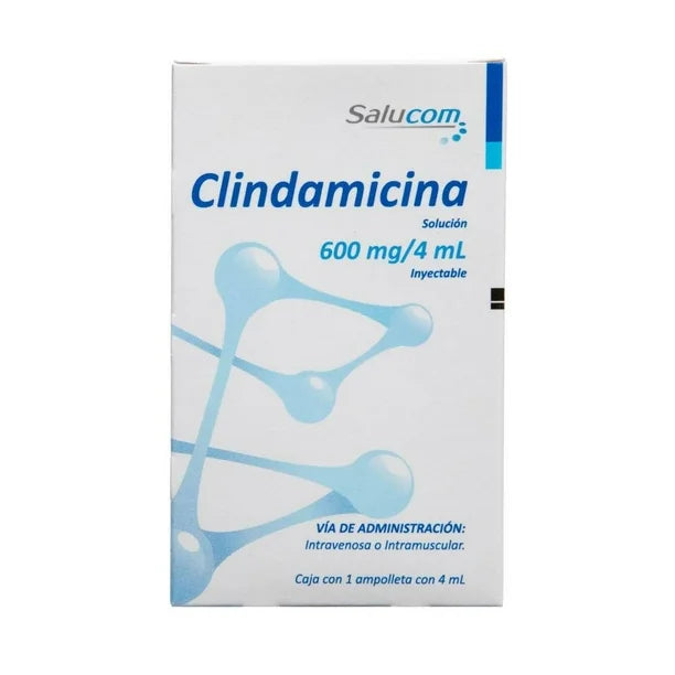 SM CLINDAMICINA 600MG/4ML C/1AMP SI