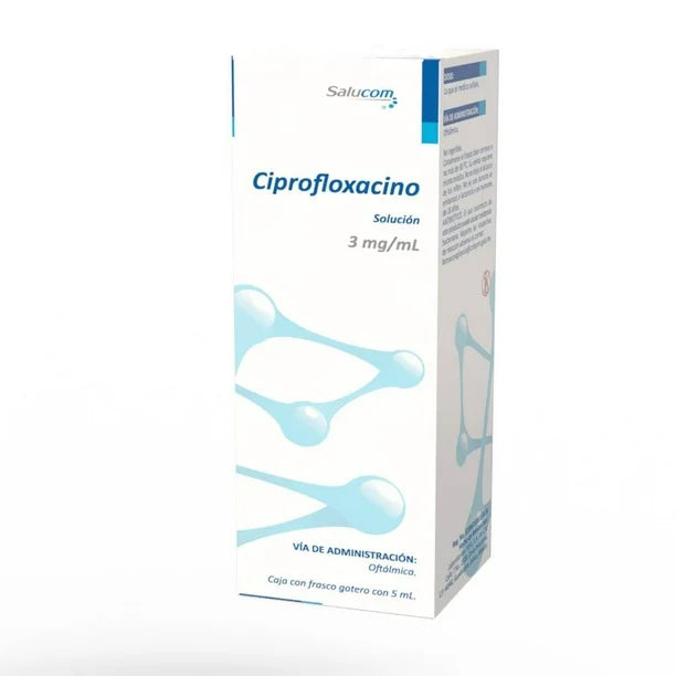 SM CIPROFLOXACINO 3MG/1ML C/5ML SOOF