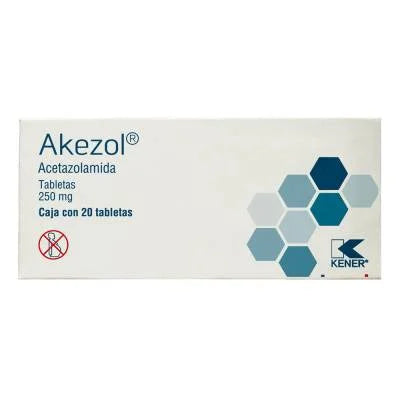 AKEZOL 20 TAB 250MG