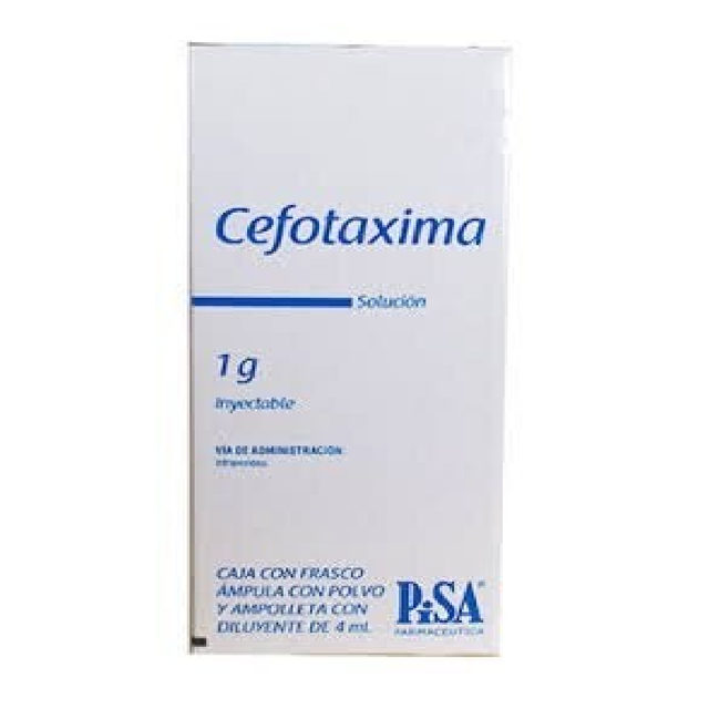 CEFOTAXIMA 1G C/1FAMP D/4ML SIIV STD