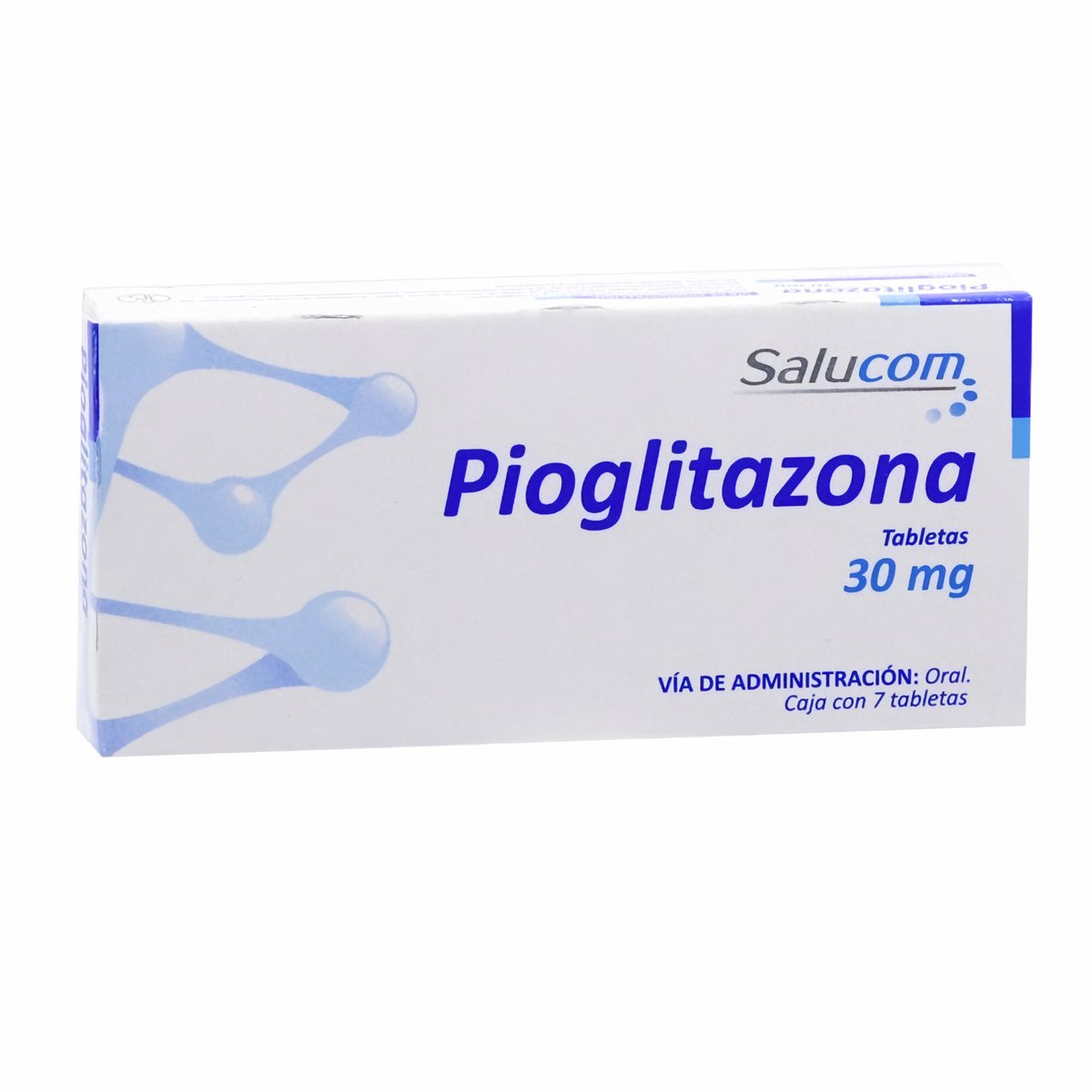 SM PIOGLITAZONA 30MG C/7TAB NVO