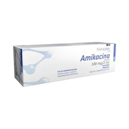 SM AMIKACINA 100MG/2ML C/1AMPP SI