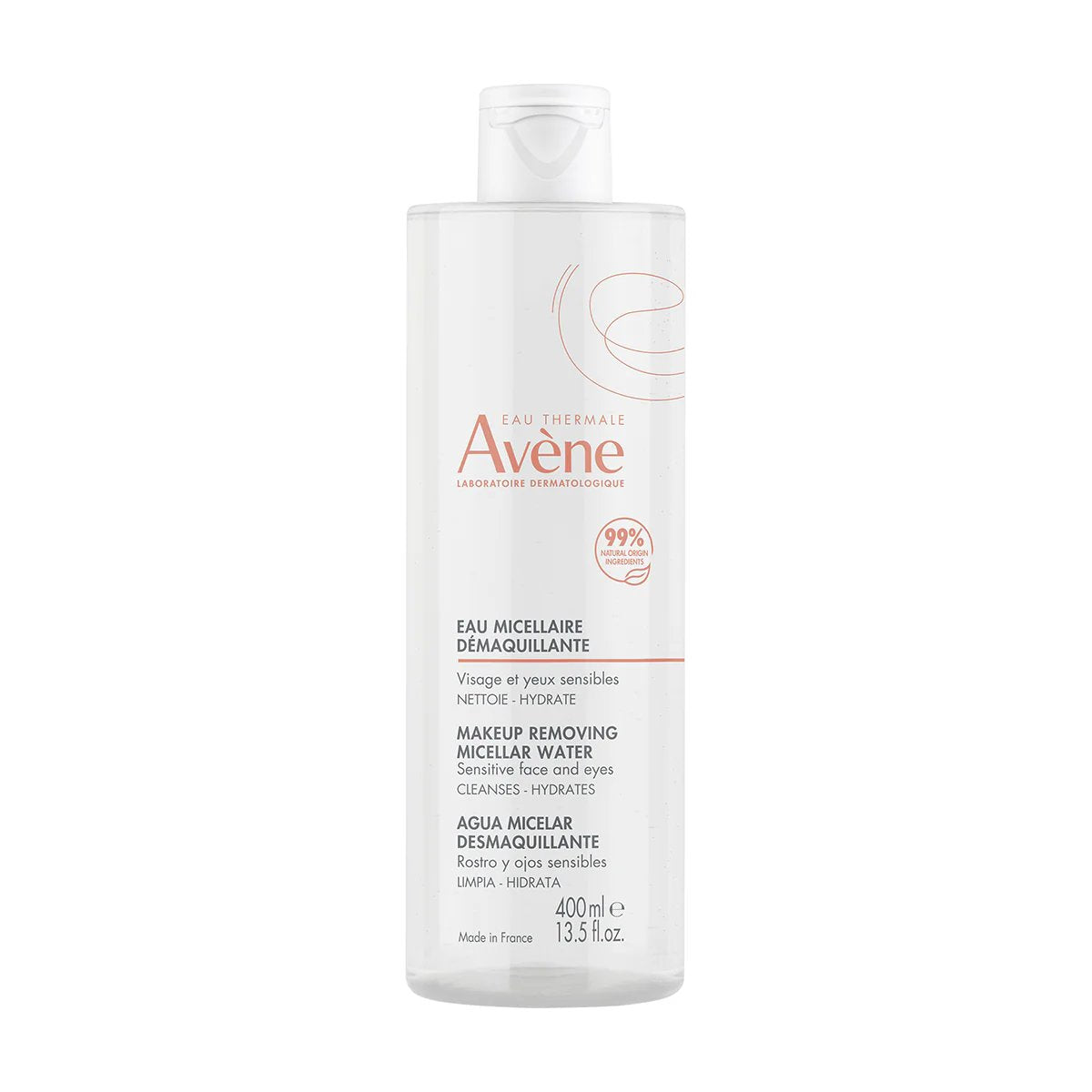 AVENE AGUA MIC LIMP DESM 400ML